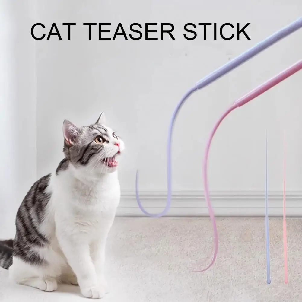 Set Di Bastoncini Per Gatti In Silicone Giocattolo Per Gatti Con Coda Di Topo Simulata Set Di Giocattoli Per Animali Domestici In Silicone Per Gatti G
