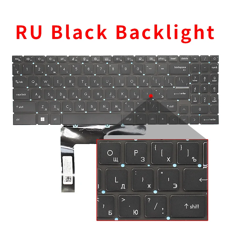 Msi Star Wars GF76 GF66 MS-1582 GL76 GL66 MS-17L1 Built-In Keyboard Msi Star Wars GF76 GF66 MS-1582 GL76 GL66 MS-17L1 Built-In Keyboard