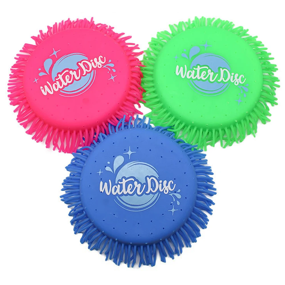 Soft Splash Water Flying Disc Toys Water Toys Splashing Flying Disc for Kids and Adults for Park Beach and Backyard Games