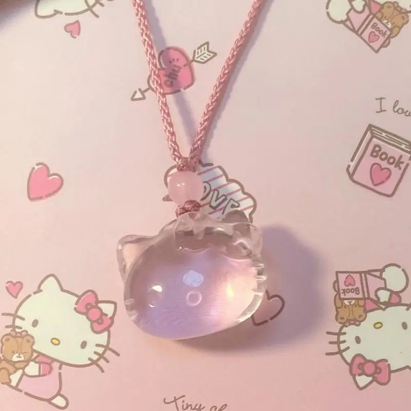 Sanrios HelloKittys милое Розовое женское Подарочное аниме охватывающее двухмерное