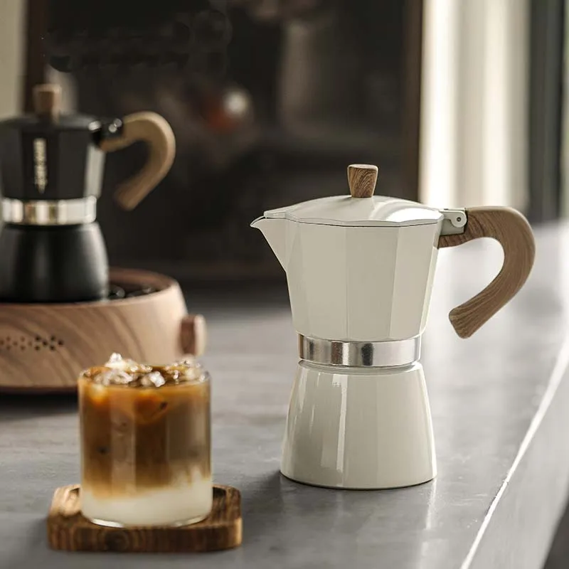 Italian Classic Coffee Maker Aluminum Moka Pots Espresso Percolator Pot  Stovetop Espresso Shot Maker Espresso Machine Coffeeware - AliExpress
