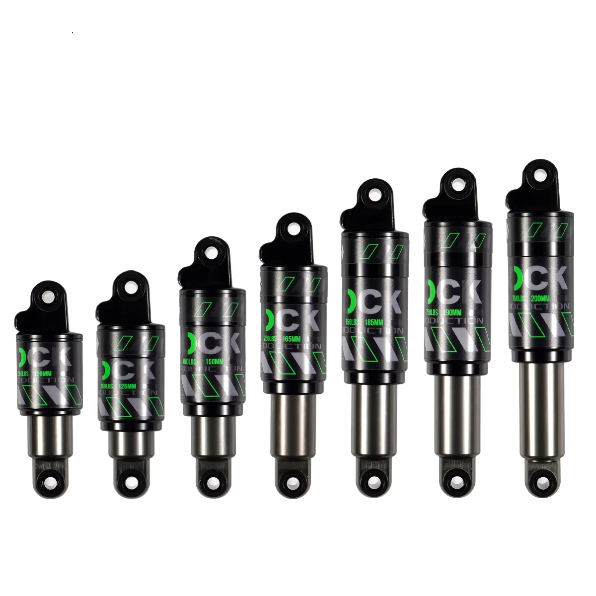 Stoßdämpfer Aluminiumlegierung - Verstellbar Für Fahrräder 120-550mm