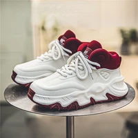 Mens Fashion Luxury Casual Sneakers Comfortable Thick-soled Shoes Designer Increasing Fashion Platform Breathable Sports Shoes 2