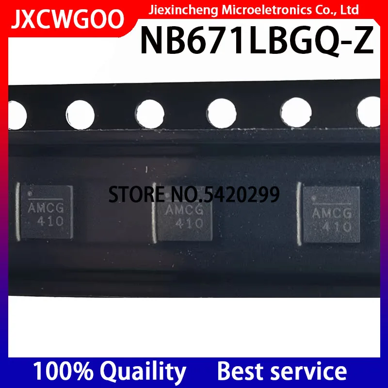 10 Pz Nb671Lbgq-Z Marcatura: Amcg Amce Amc * Qfn16 Muslimqfn Nuovo Originale