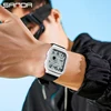 Sanda 6052 LED Display Digital Watch Square Astronaut Design Men's Women's Fashion Trend Youth Electronic Timepiece for Students 6