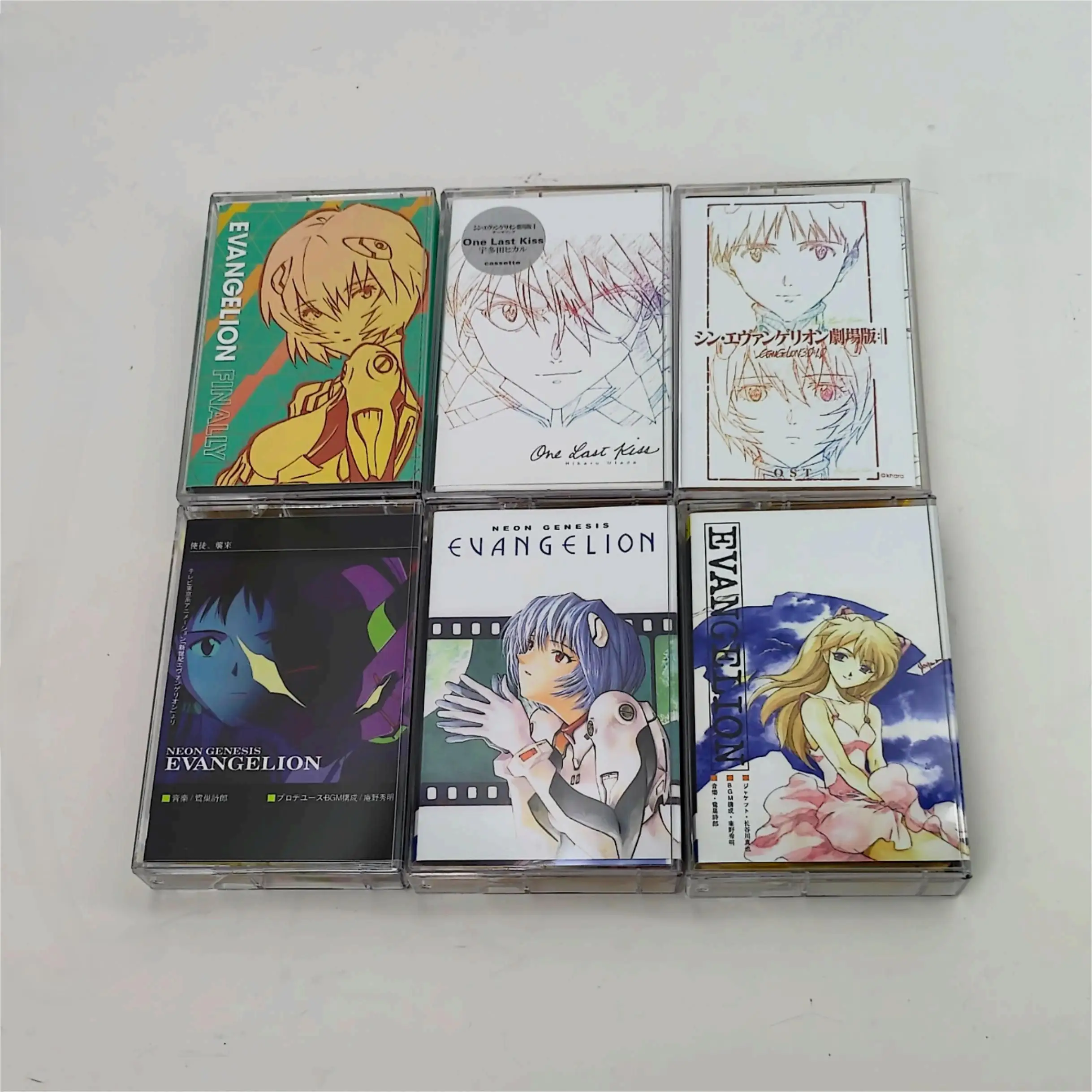

Музыкальная лента NEON GENESIS EVANGELION EVA Utada Hikaru, самые популярные хит, альбом OST, 6 шт. кассет, косплей-рекордер, автомобильная Звуковая дорожка, коробка