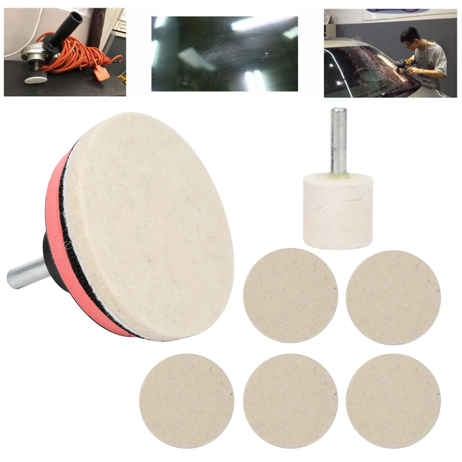 Cerium Oxide Powder Polishing Kit Glass Polishing Kit Soft Material Wide Uses Fine Workmanship Practical Reliable for Glass