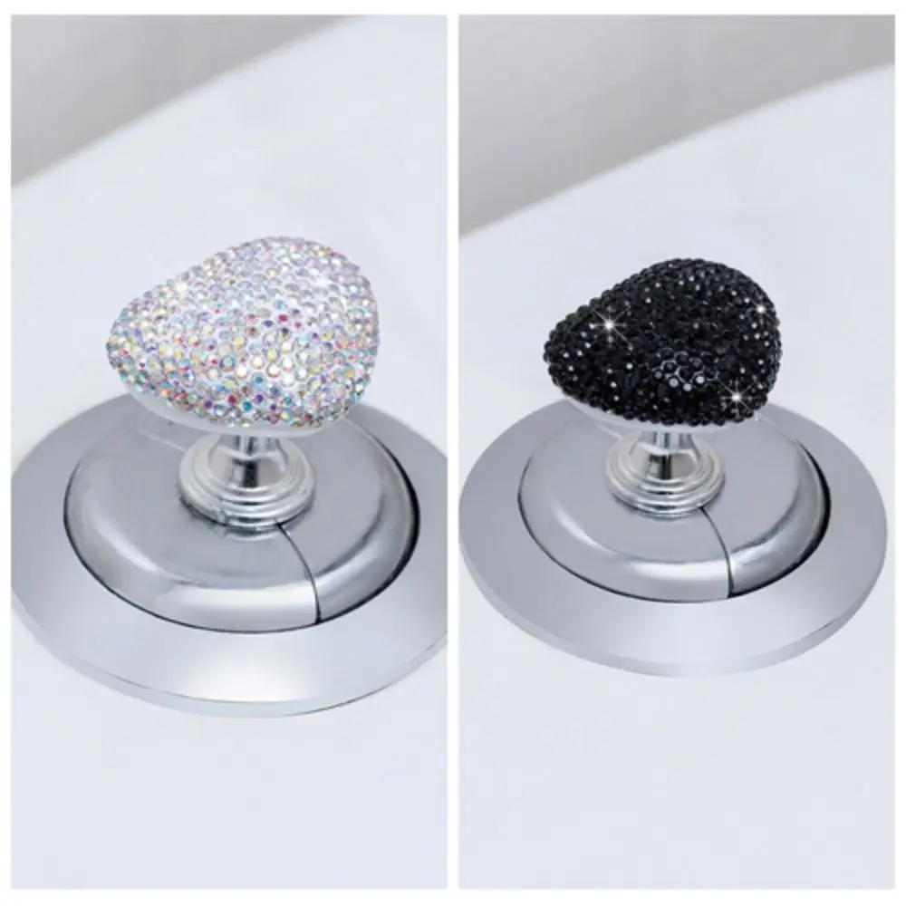 Plastic Toilet Press Assist Small and Cute Multiple Colors Heart Shaped Toilet Button Protecting Long Manicures Durable bathroom accessories