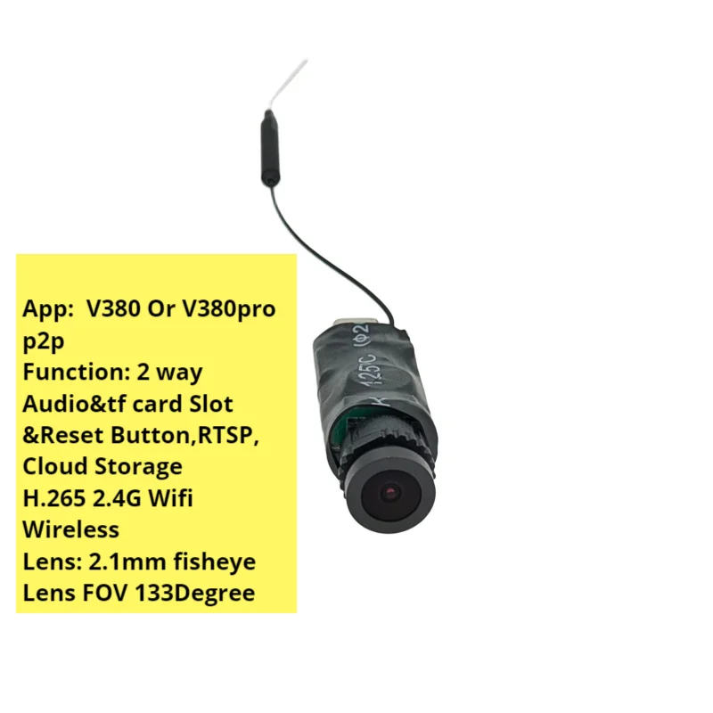 V380 PRO-2.1mm lens