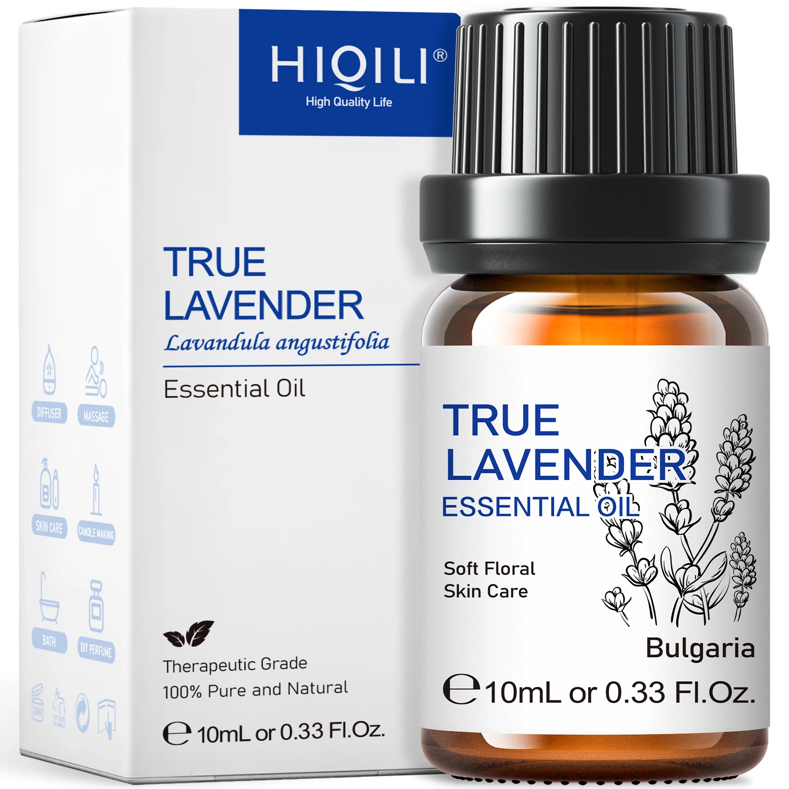 HIQILI Pure & Natural Essential Oil - Aromatic Home Fragrance Collection