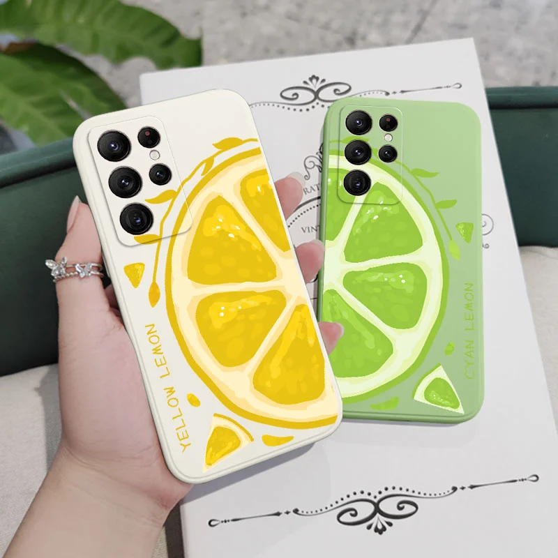 Lemon Zest Protective Phone Case Cover