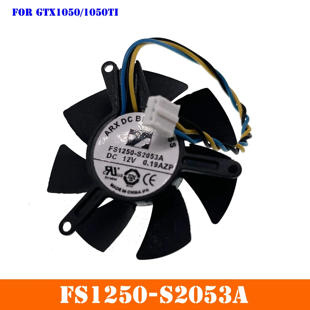 

FS1250-S2053A FOR Original GTX1050/1050Ti Graphics Video Card Fan 12V 0.19A