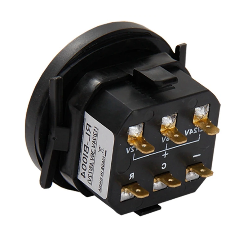 

5X светодиодный круглый счетчик часов, индикатор батареи, измеритель, 12/24 в, 36 В, 48 В, 72 в для лодки, гольф-карты, Yamaha Club