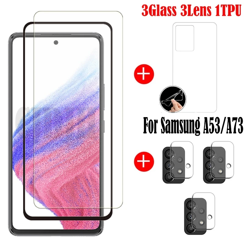 Full Glue Tempered Glass For Samsung Galaxy A53 Screen Protector Glass
