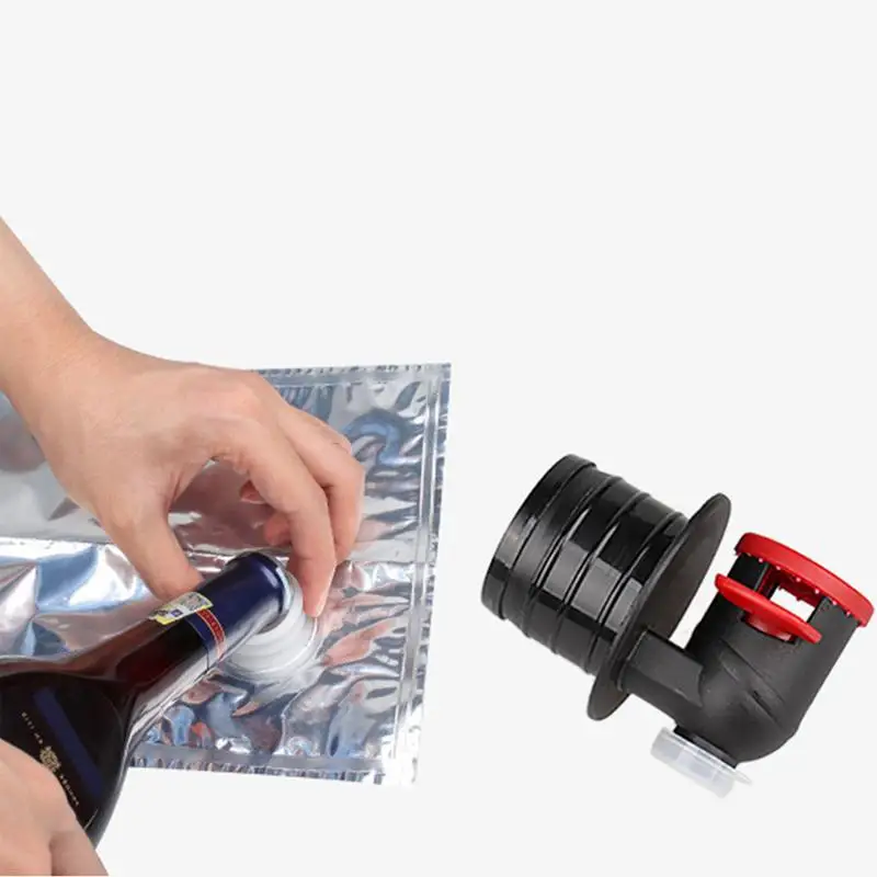 Camping Wine Bag With Hide Drink Dispenser Insulated Wine Handbag Portable Keep Cool Wine Carrier For Camping Beach Accessories