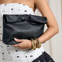 Casual Women Clutches soft PU leather Lady evening bags Trend party girl Envelope Bag Phone Laptop Bags handbag bolso - Image 2