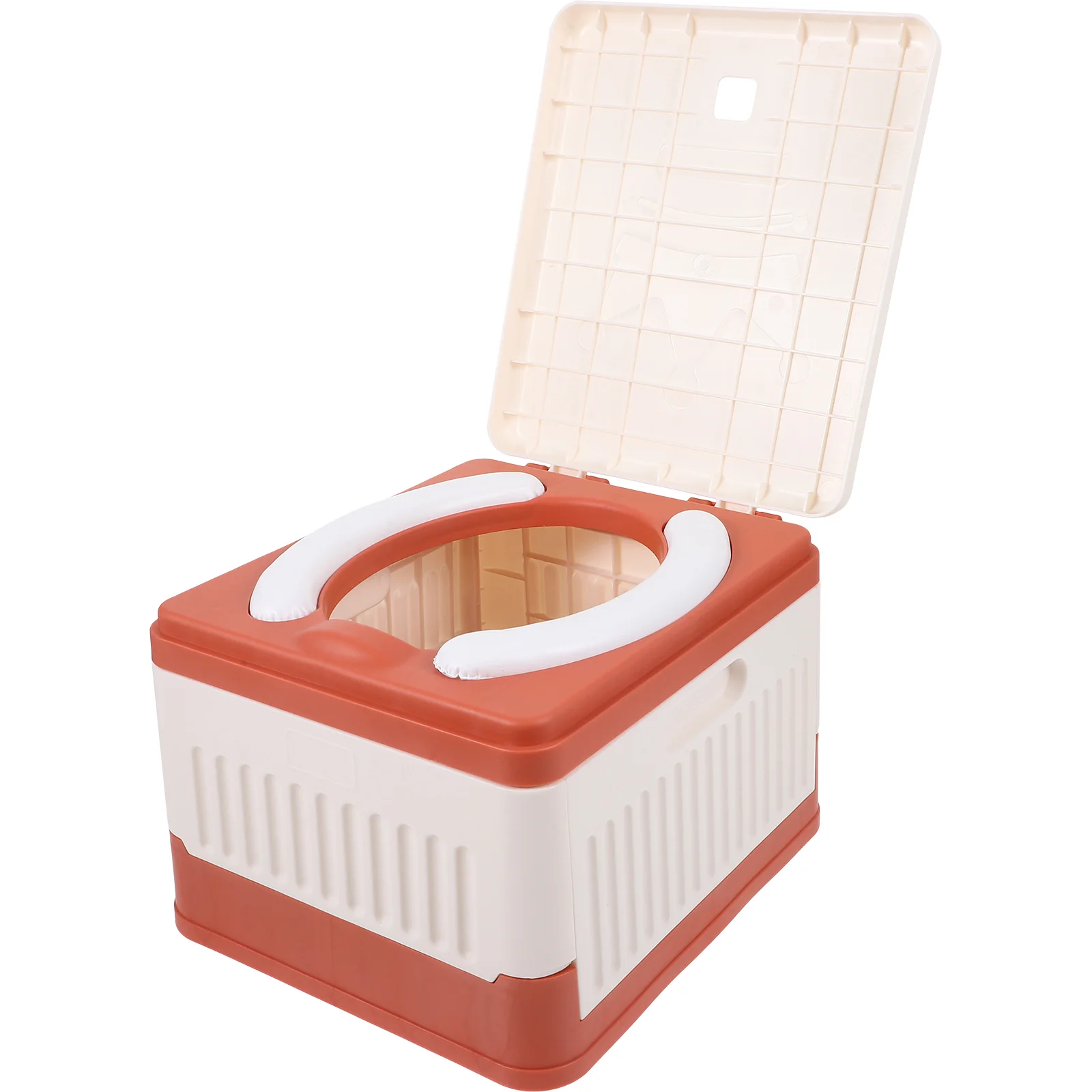 

Folding Toilet The Portable Car Potty for Adults Emergency Cars Camping Toilets Travel Outdoor Simple Storage Container