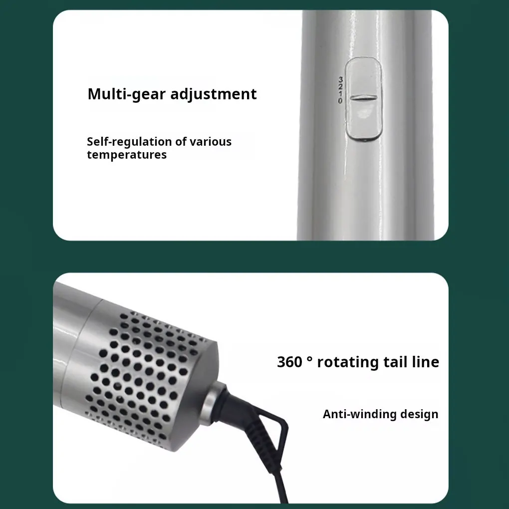 Hair Brush Styling Needs Hair Automatically Without And Straightening Curling Temperature For Long-lasting Styler
