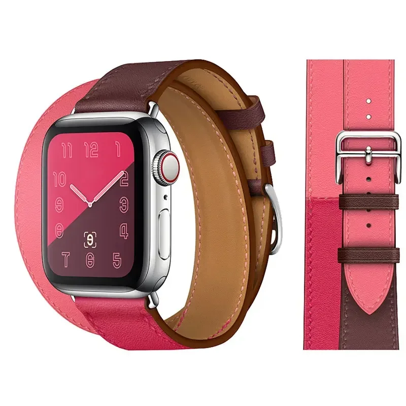 Premium Genuine Leather Watch Bracelet Strap – Timeless Elegance