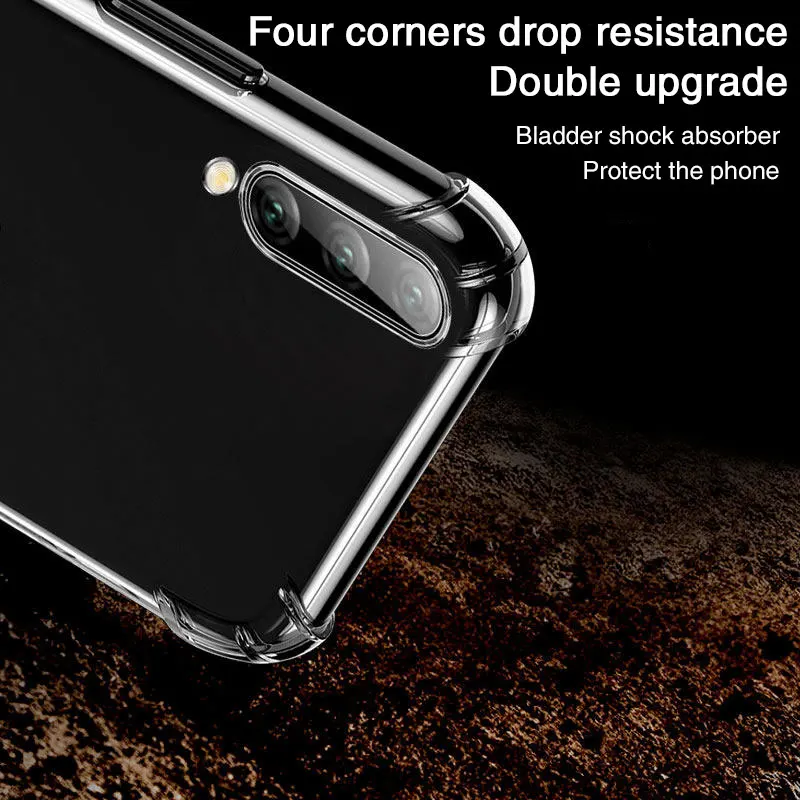 Crystal Clear Shock-Absorbent Silicone Phone Case