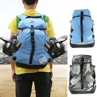 Professional Roller Skates Backpack Fashion Unisex Outdoor Bags Nylon Durable Multi-pocket Sports Bags Outdoor Sports Backpack 2