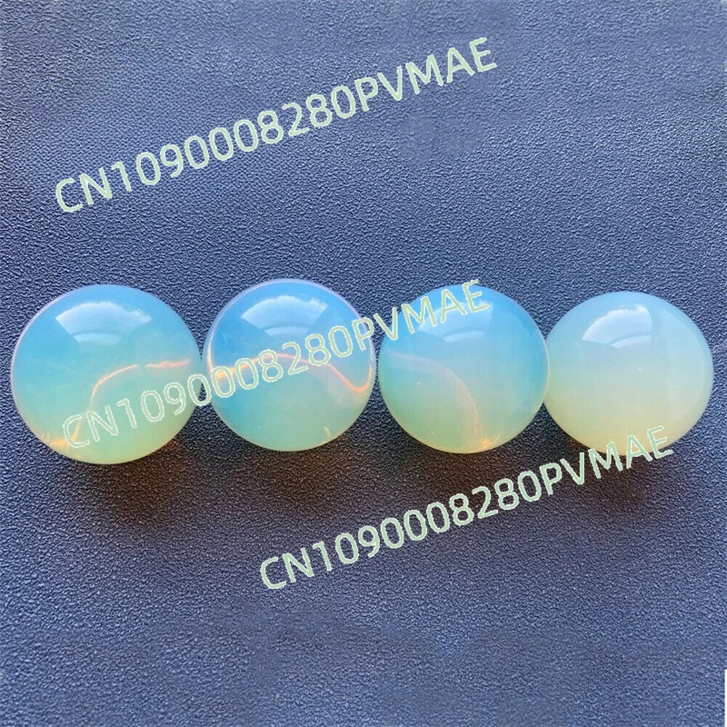 천연 오팔 크리스탈 볼 원석 연마 공예품 가정 테이블 장식 에너지 스톤 피트니스 볼