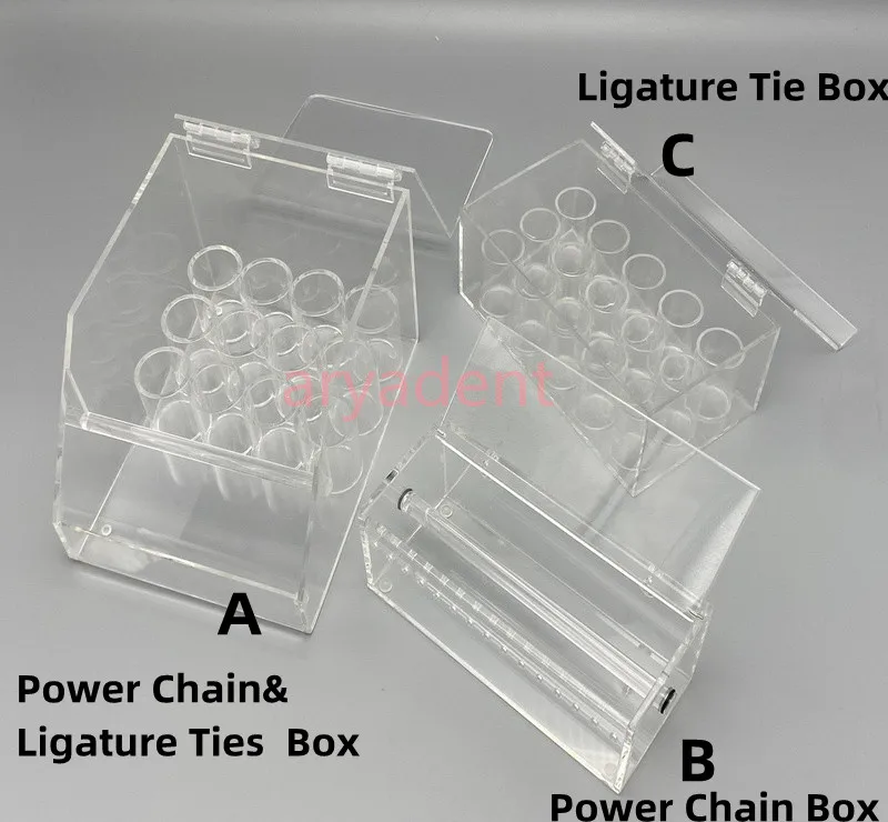 1pc Dental Orthodontic Bracket Power Chain Elastic Ligature Ties