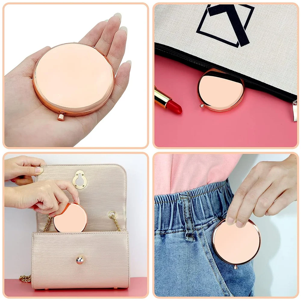 Magnifying Makeup Round Mirror - Image 3
