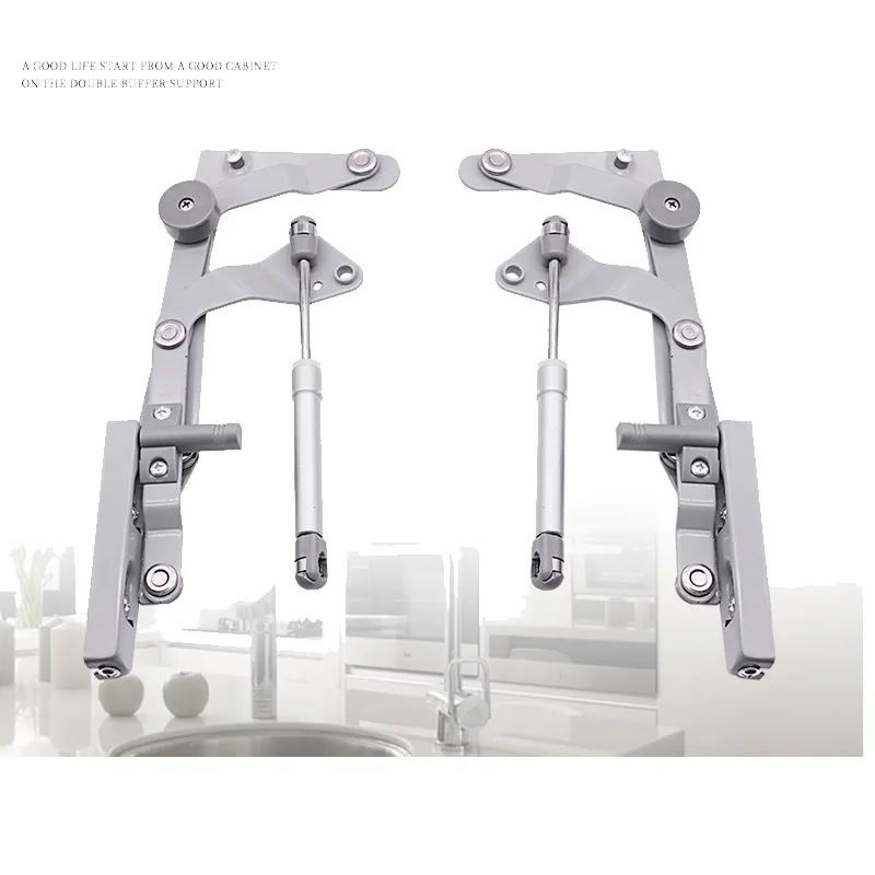 Best choose,Air operated hinge on the vertical lift,Translational pneumatic turning bracket,Home Furniture Hardware,fittings