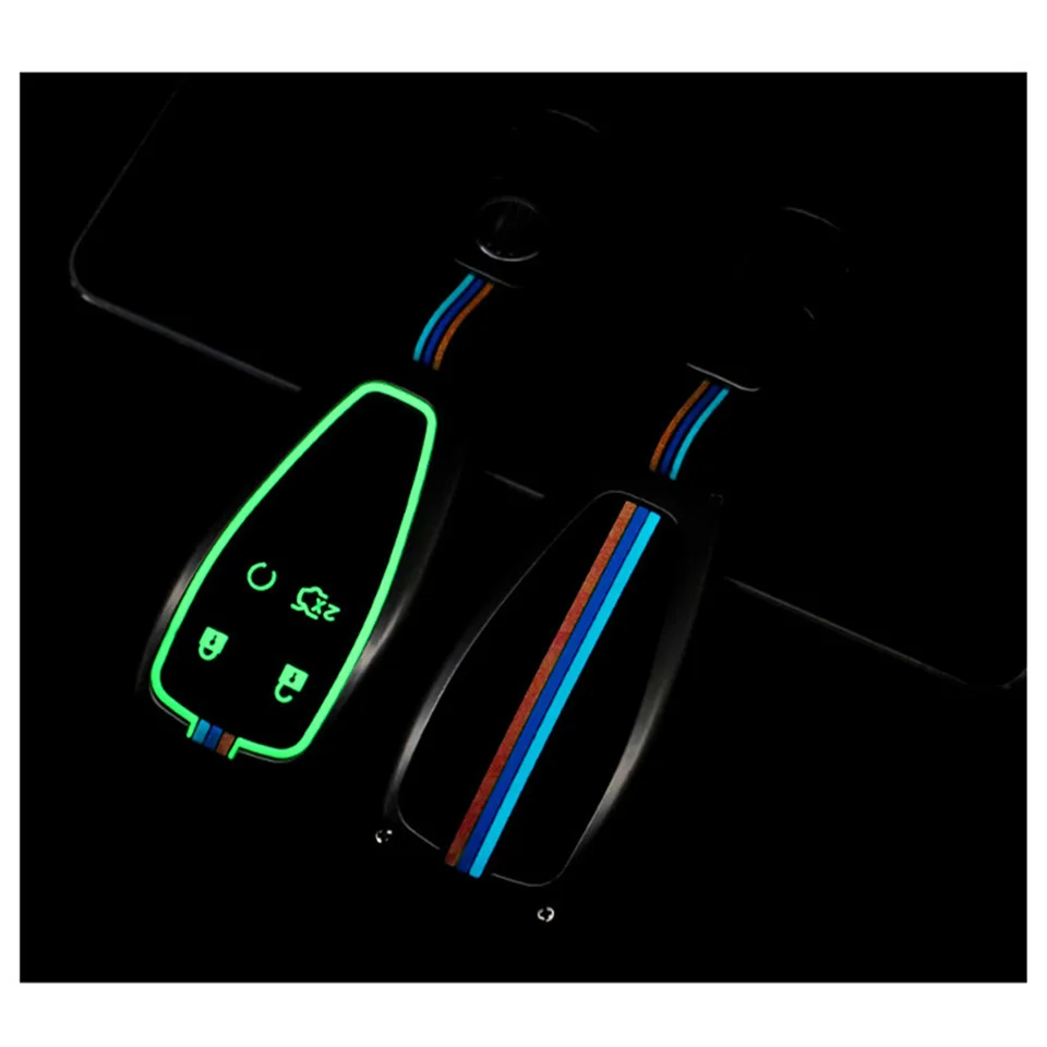 Gel di silice della lega galvanizzata Shell della copertura completa della cassa chiave dell'automobile per il portachiavi di protezione di Changan CS35PLUS CS55PLUS CS75PLUS 2019-2020 - S5f5fe6eb360e48eda3d84f79cd79f6bdO