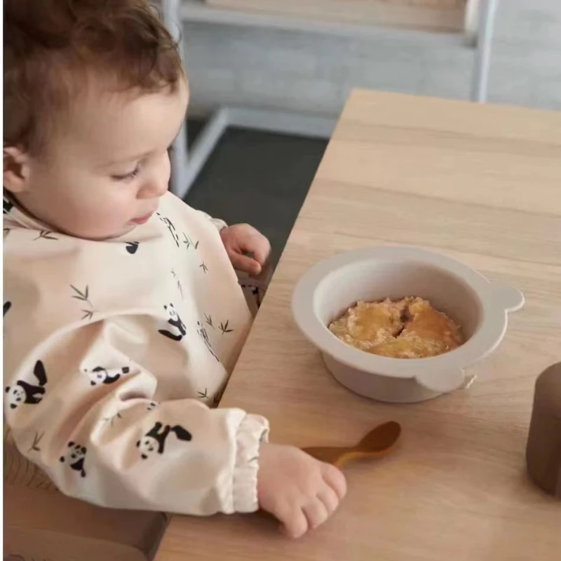 Baby Bib Adjustable Feeding Cloth Painting Smock Meal Eating Apron baby bib,feeding bib,cotton bib,cotton bib set,children painting apron