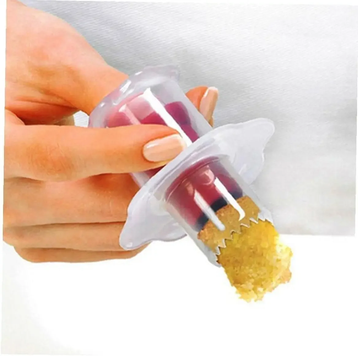 Cupcake Lid Piston Efficient Baking Tools Muffin Filler Pastry Decorating Cake Filling Accessories for Home and Professional Use