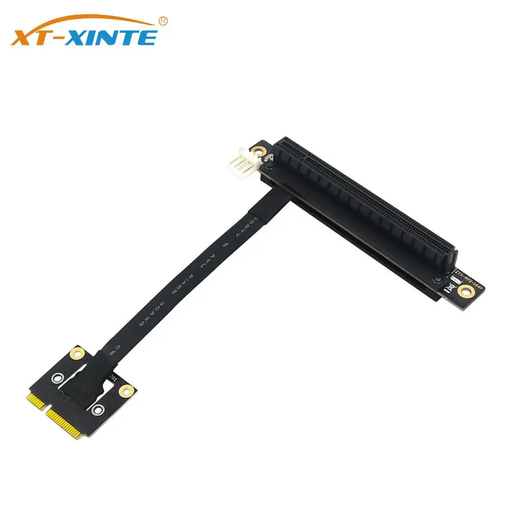 Graus Mini Pcie para Pci-e 1x 4x 8x 16x Adaptador Cabo Riser Mini Pcie para Pci Express 4p Power para Pcie Testador Extensor 270 - Imagem 4