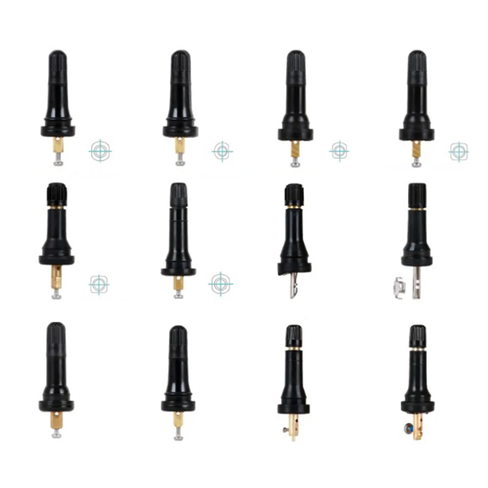 Sensori Tpms Pressione Pneumatici 4 Sensori TPMS RDKS 433MHz - Sistema Pressione Pneumatici Per Dacia, Renault, Nissan - Preprogrammati Valvola Metallo Nera