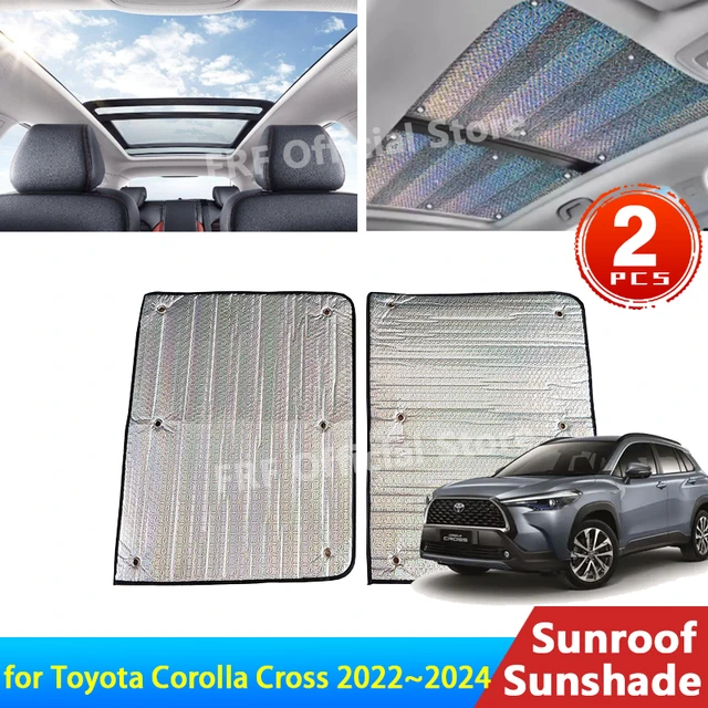 Windscreens für Toyota Corolla Kreuz L XG10 2022 ~ 2024 Deflektoren Awing  Trim Auto Fenster Visiere Regen Augenbraue Wachen Zubehör - AliExpress