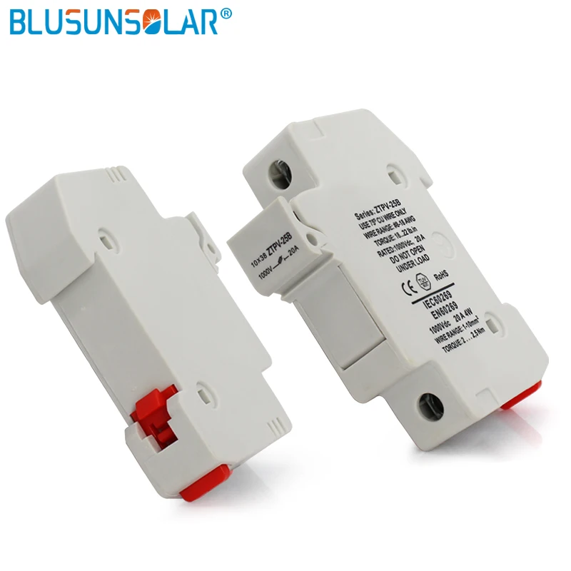 

10 PCS 1000V DC Fuse Holder for PV Fuse High Quality with and ROHS Approved