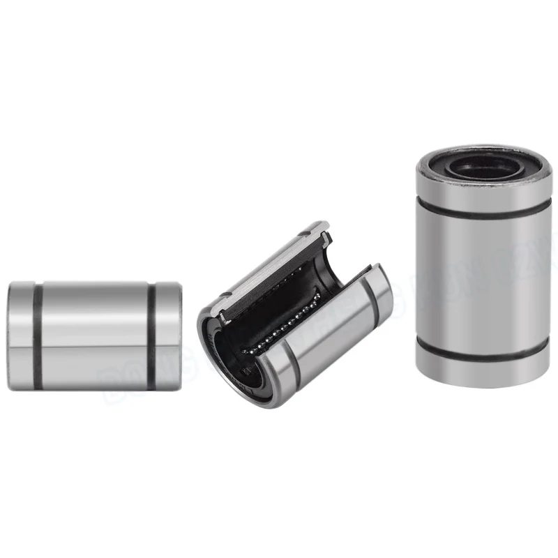 1 PCS LM 5/6/8/10/12/20uu Linear Motion Bearings Rolling Stainless Steel Sliding For 3D Printer Parts