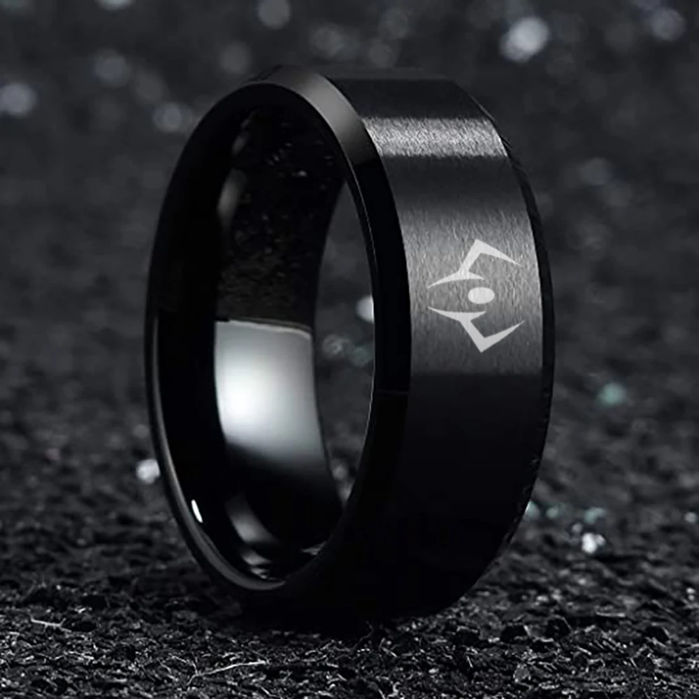 Finger Rings, Stainless Steel Rings, Metal Rings for Anime Jujutsu Kaisen Cosplay