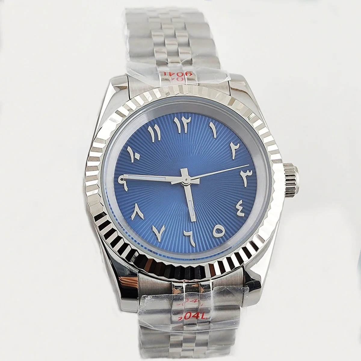 

NH35 Light ripple dial 36mm/39mm Case Man's stainless steel Mechanical Wristwatches Installing NH35 Movement WristWatch