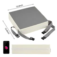 KYCOR-2X Siège rehausseur pour chaise de cuisine - Siège rehausseur pour tout-petits pour table à manger, coussin de repas antidérapant et portable pour enfants 6