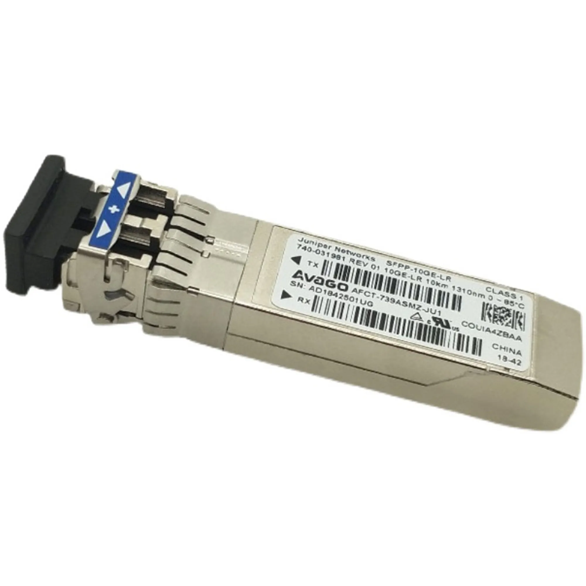 Juniper 10gb lr Single mode/AFCT-739ASMZ-JU1 740-031981/SFPP-10GE-LR 1310NM 10km 10g fiber switch/juniper sfp 10g module