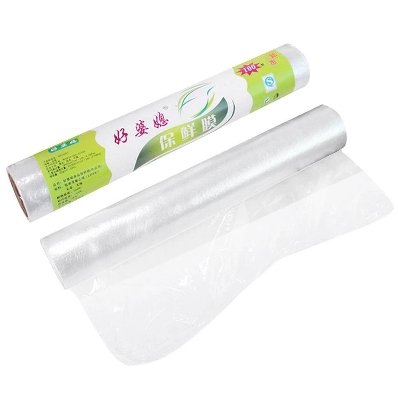 Plastic Wrap Food Service Film 1 Roll Practical Microwavesafe Cling