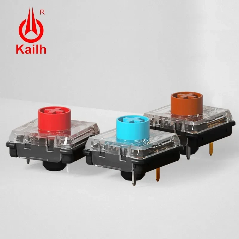 Kailh-chocolate v2 Teclado Mecânico Interruptor de Perfil Baixo Faça Você Mesmo Clicky Tátil Linear Azul Vermelho Marrom v2 1353 Choc