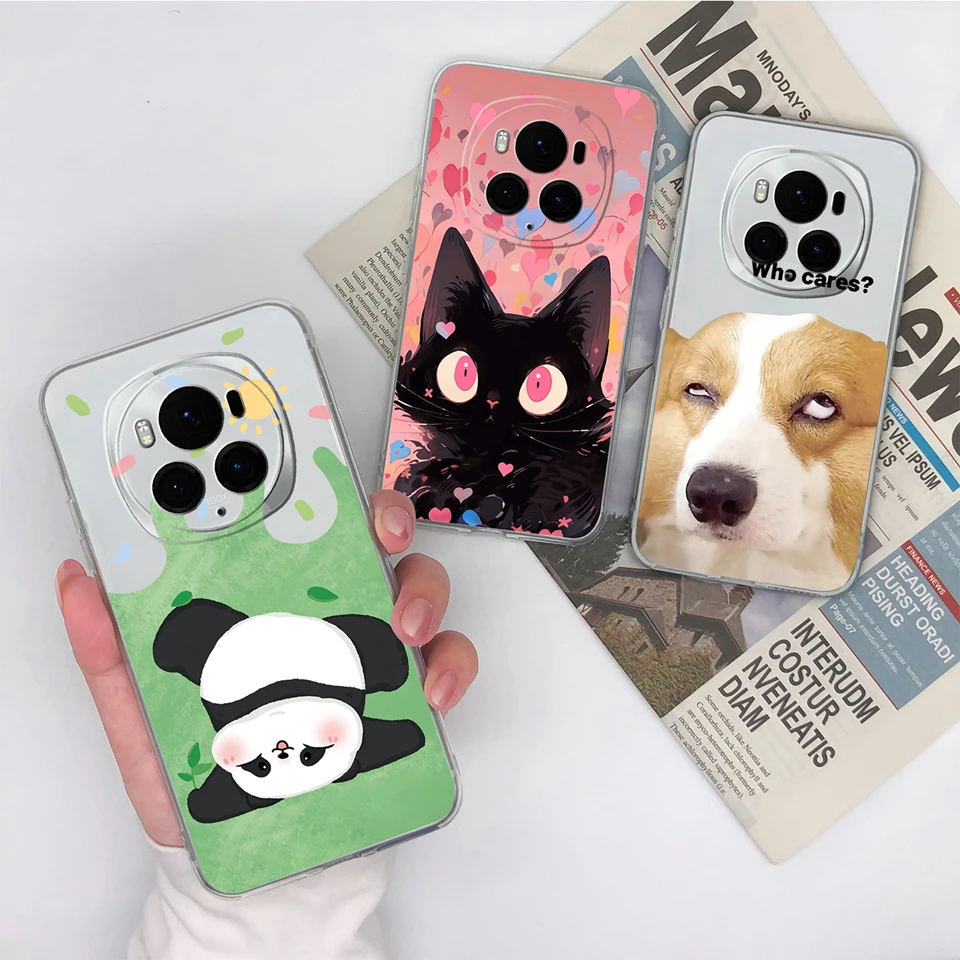 Duck Bow Transparent Silicone Durable Simplicity Bumper Case