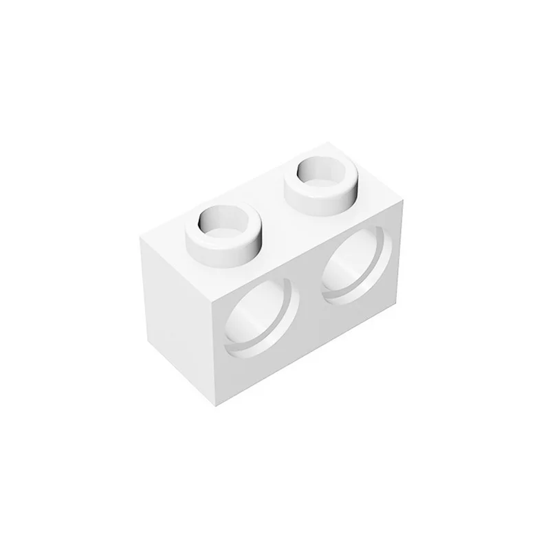 50PCS 32000 벽돌 1x2 구멍 벽돌 컬렉션 기술 MOC 세트 빌딩 블록에 대 한 대량 모듈 형 GBC 장난감