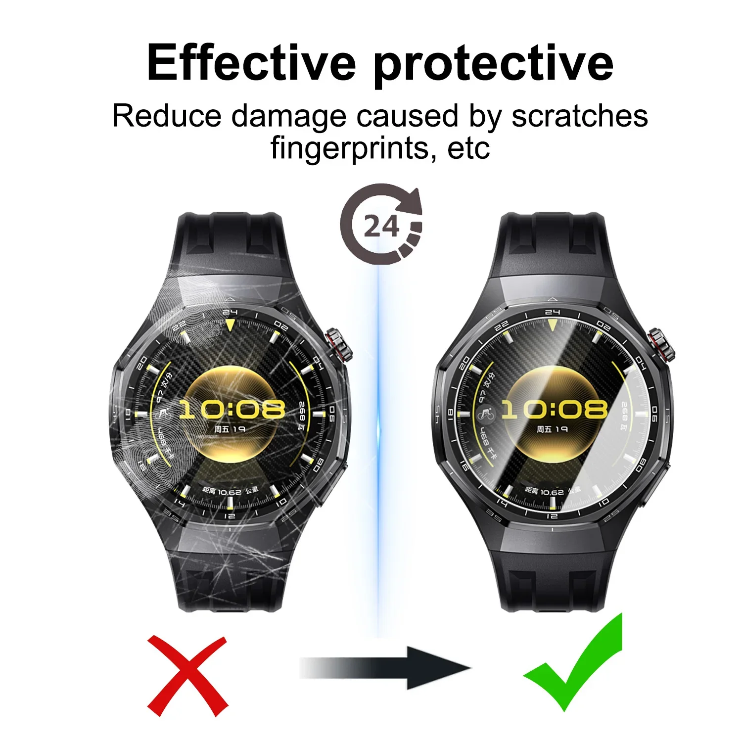Premium HD Clear Tempered Glass Screen Protector - Anti-Scratch Full Coverage