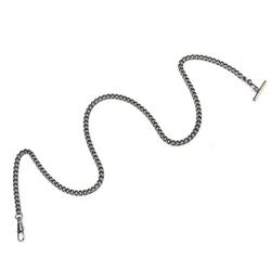 Elegant Vintage Gold - Plated Pocket Watch T - Bar Chain - 65cm (Bronze)