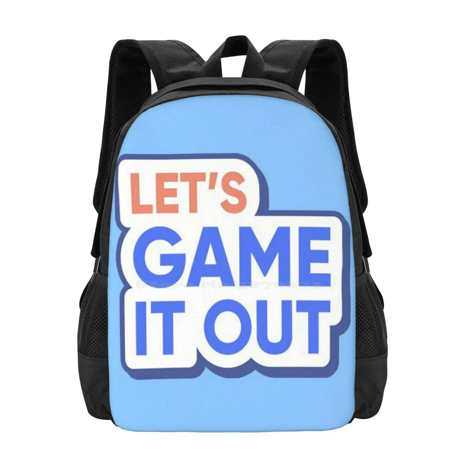 

Играем в рубашки, наклейки, чехлы для телефонов и т. Д.! Школьные сумки, дорожный рюкзак для ноутбука, игровые Letsgameitout Let