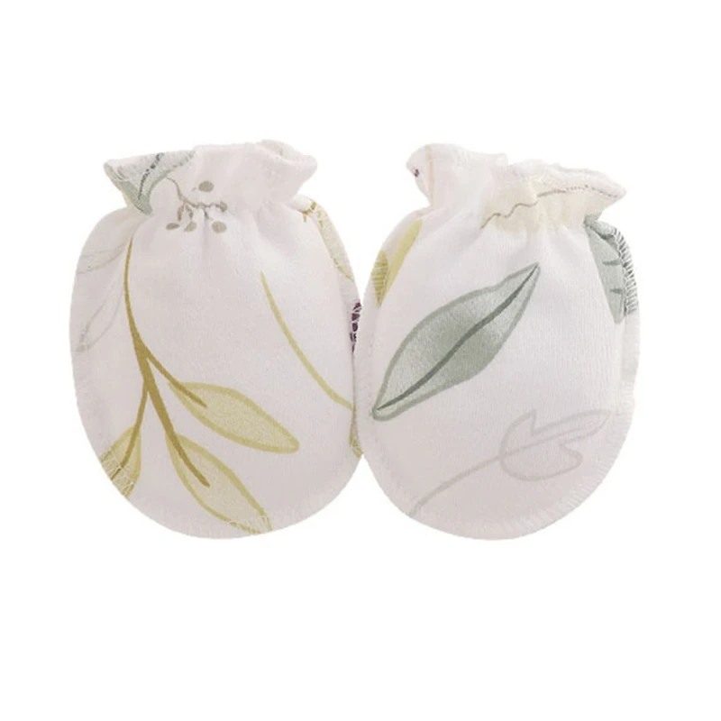 Baby Anti Scratching Gloves Baby Mittens 3Pairs Newborn Protection Face Cotton Scratch Mittens