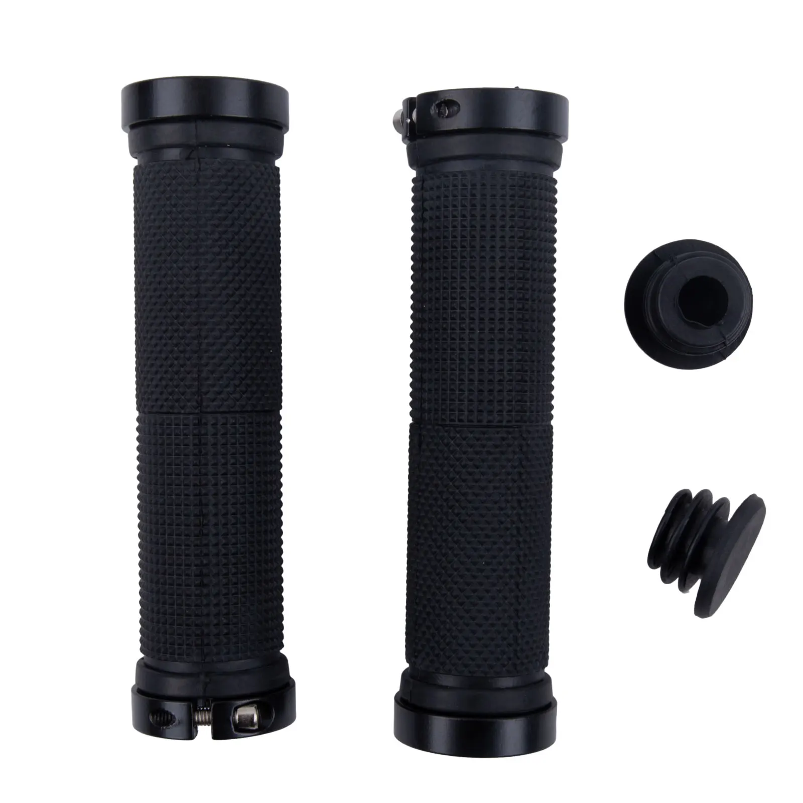 Mountain Bike Handlebar Cover 1 Pair Bike Handlebar Grip Anti Slip Polychrome Cover Bicycle Replacement Parts